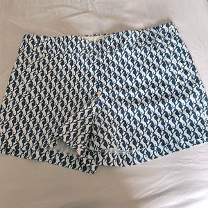 J Crew 14 inch seahorse shorts